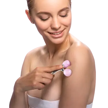 Роликовый массажер для лица и тела Yamaguchi Face Jade Roller